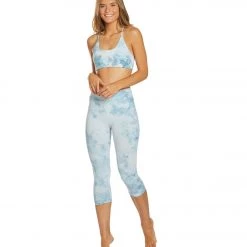 Hard Tail Freestyle Yoga Sports Bra Moonstone Ombre Lava Women