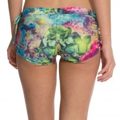 Onzie Side String Yoga Shorts Hawaii CLOTHING