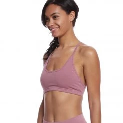 Hard Tail Freestyle Yoga Sports Bra Dusty Rose