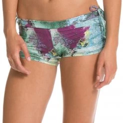 Onzie Side String Yoga Shorts Mead