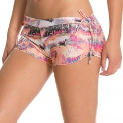 CLOTHING Onzie Side String Yoga Shorts Palms