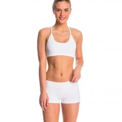 CLOTHING Hard Tail Freestyle Yoga Sports Bra White 11 CLOTHING Hard Tail Freestyle Yoga Sports Bra White