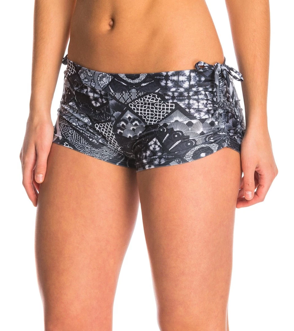 CLOTHING Onzie Side String Yoga Shorts Noir 4 CLOTHING Onzie Side String Yoga Shorts Noir