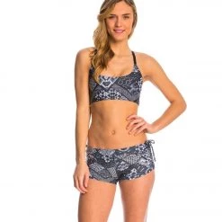 CLOTHING Onzie Side String Yoga Shorts Noir 12 CLOTHING Onzie Side String Yoga Shorts Noir