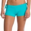 CLOTHING Onzie Side String Yoga Shorts Turquoise 1 CLOTHING Onzie Side String Yoga Shorts Turquoise