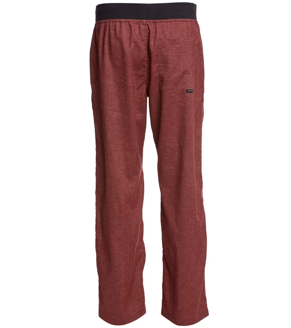 PrAna Men's Vaha Yoga Pants 34" Inseam Raisin 5 PrAna Men's Vaha Yoga Pants 34" Inseam Raisin