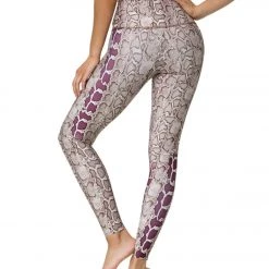 Onzie High Waisted Graphic Yoga Leggings Viper CLOTHING