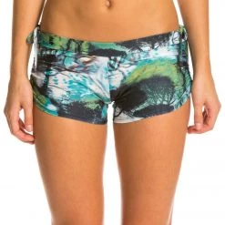 Onzie Side String Yoga Shorts Twilight