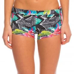 Onzie Side String Yoga Shorts Aloha CLOTHING