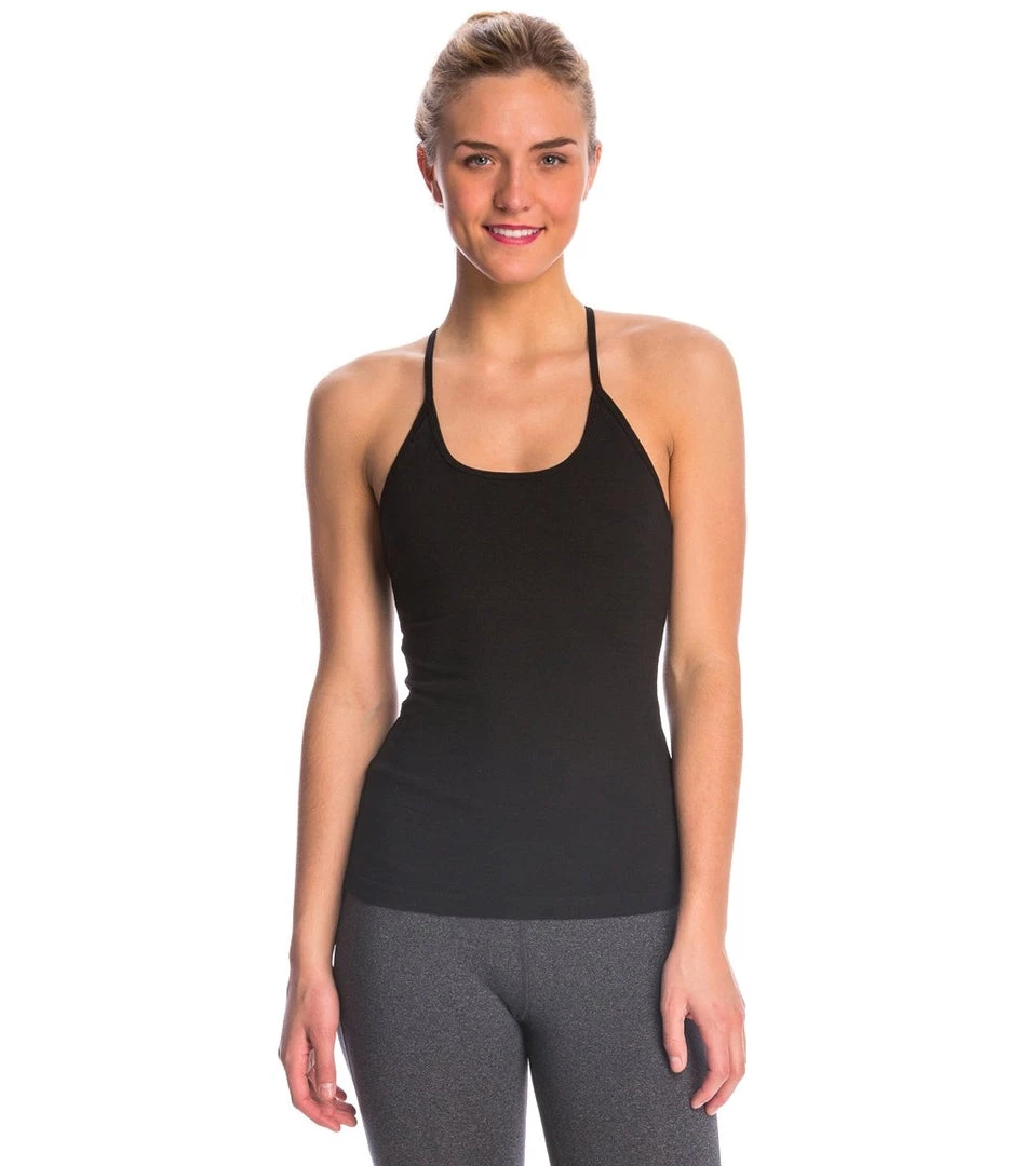 Hard Tail Freestyle Yoga Bra Tank Top Black 4 Hard Tail Freestyle Yoga Bra Tank Top Black