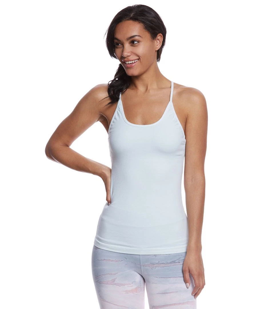 Hard Tail Freestyle Yoga Bra Tank Top Mist 4 Hard Tail Freestyle Yoga Bra Tank Top Mist