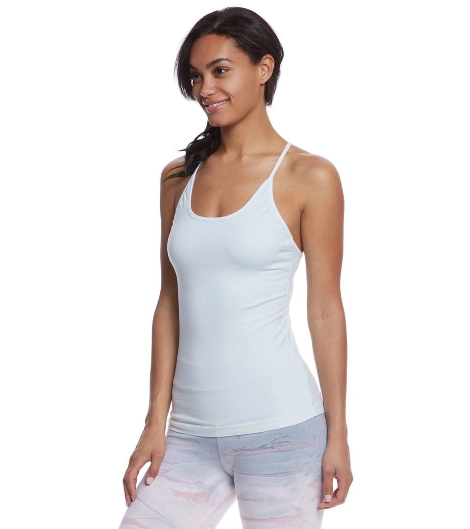 Hard Tail Freestyle Yoga Bra Tank Top Mist 5 Hard Tail Freestyle Yoga Bra Tank Top Mist