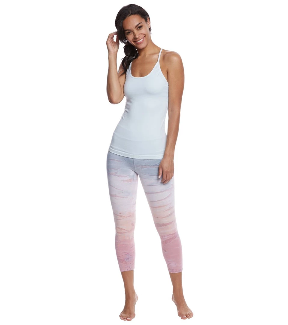 Hard Tail Freestyle Yoga Bra Tank Top Mist 6 Hard Tail Freestyle Yoga Bra Tank Top Mist
