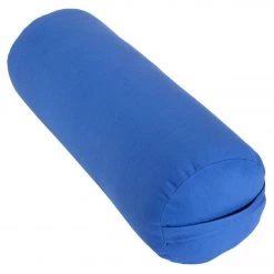 Everyday Yoga High Impact Cotton Round Yoga Bolster Lapis YOGA MATS & PROPS