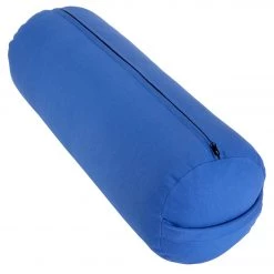 Everyday Yoga High Impact Cotton Round Yoga Bolster Lapis YOGA MATS & PROPS