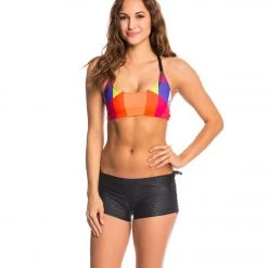 Onzie Side String Yoga Shorts Glam Oho