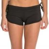 Onzie Side String Yoga Shorts Black CLOTHING