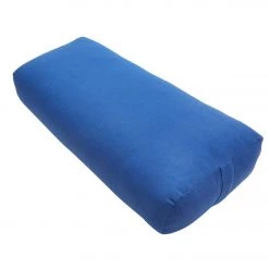 YOGA MATS & PROPS Everyday Yoga High Impact Cotton Rectangular Yoga Bolster Lapis