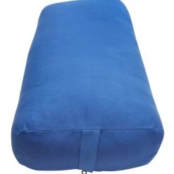 YOGA MATS & PROPS Everyday Yoga High Impact Cotton Rectangular Yoga Bolster Lapis
