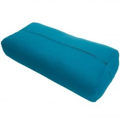 Everyday Yoga High Impact Cotton Rectangular Yoga Bolster Peacock