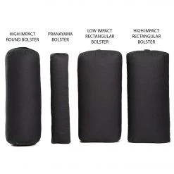 YOGA MATS & PROPS Everyday Yoga High Impact Cotton Rectangular Yoga Bolster Hazelnut