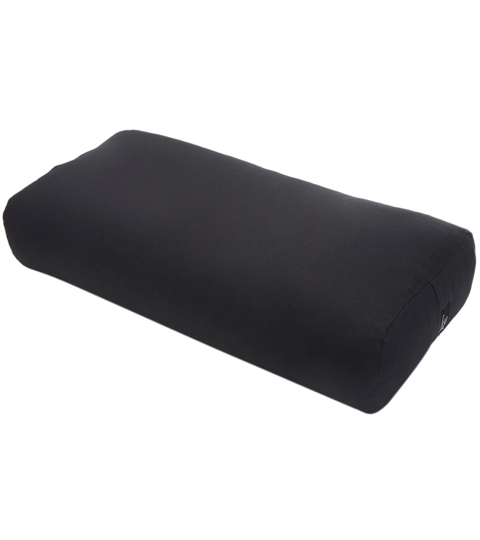 Everyday Yoga High Impact Cotton Rectangular Yoga Bolster Black YOGA MATS & PROPS 6 Everyday Yoga High Impact Cotton Rectangular Yoga Bolster Black YOGA MATS & PROPS