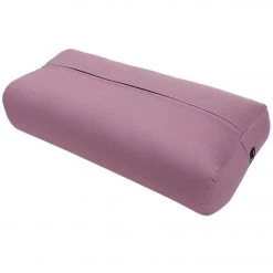 YOGA MATS & PROPS Everyday Yoga High Impact Cotton Rectangular Yoga Bolster Lilac