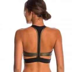 CLOTHING Onzie Wrap Yoga Sports Bra Khaki 13 CLOTHING Onzie Wrap Yoga Sports Bra Khaki