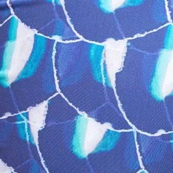 Onzie Side String Yoga Shorts Blue Geode