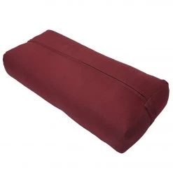 YOGA MATS & PROPS Everyday Yoga High Impact Cotton Rectangular Yoga Bolster Merlot