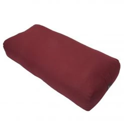 YOGA MATS & PROPS Everyday Yoga High Impact Cotton Rectangular Yoga Bolster Merlot