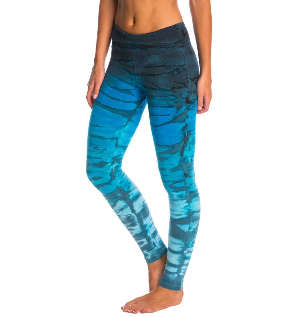 Hard Tail Flat Waist Cotton Ankle Yoga Leggings Rainbow Horizon 34 CLOTHING 4 Hard Tail Flat Waist Cotton Ankle Yoga Leggings Rainbow Horizon 34 CLOTHING