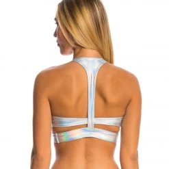 CLOTHING Onzie Wrap Yoga Sports Bra Mermaid