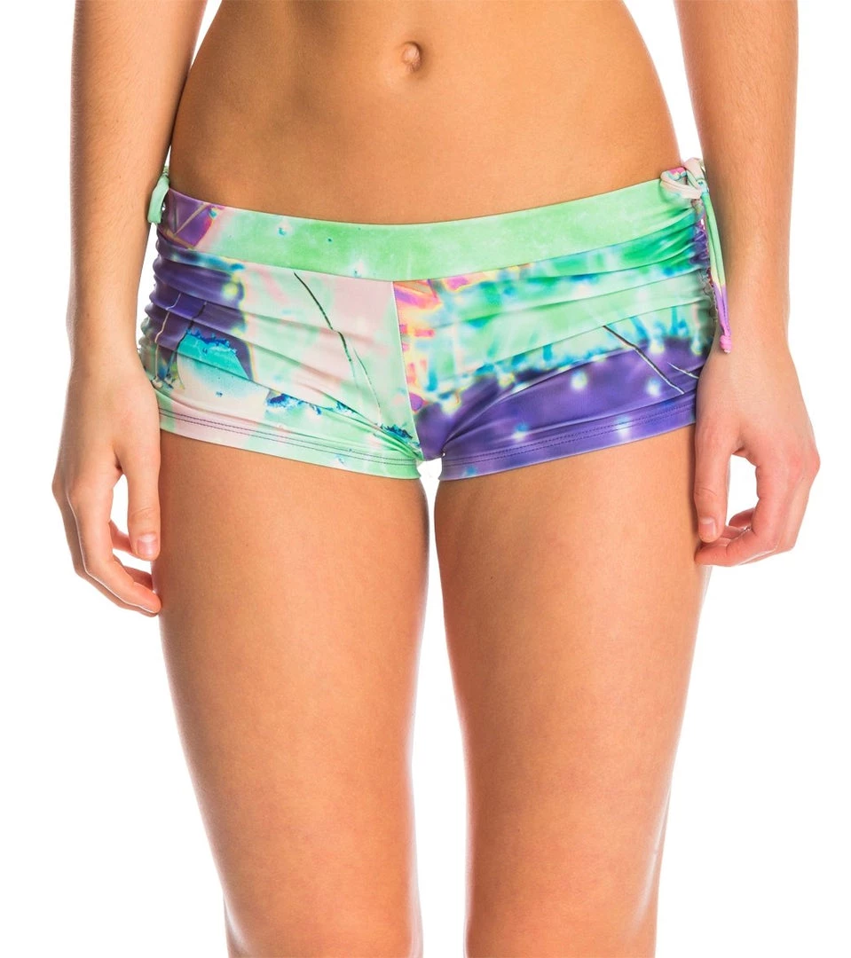 Onzie Side String Yoga Shorts Agave CLOTHING 3 Onzie Side String Yoga Shorts Agave CLOTHING