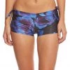 Onzie Side String Yoga Shorts Midnight Anemone CLOTHING 2 Onzie Side String Yoga Shorts Midnight Anemone CLOTHING