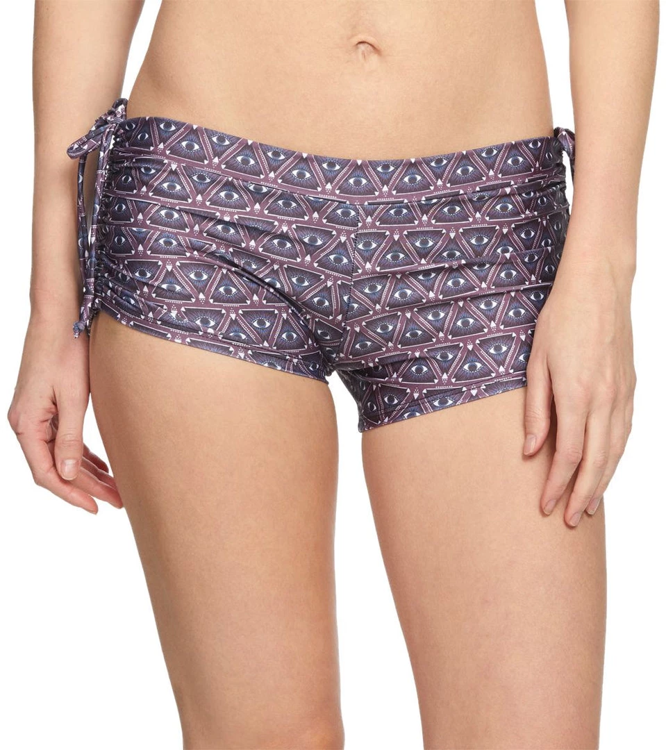 Onzie Side String Yoga Shorts Awake CLOTHING 3 Onzie Side String Yoga Shorts Awake CLOTHING