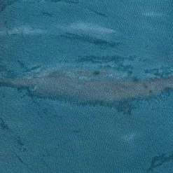 CLOTHING Hard Tail Flat Waist Cotton Ankle Yoga Leggings White/Blue Rainbow Horizon