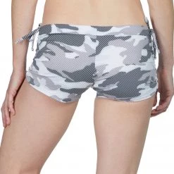 CLOTHING Onzie Side String Yoga Shorts Dust Camo