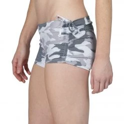 CLOTHING Onzie Side String Yoga Shorts Dust Camo