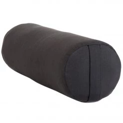 NEW ARRIVALS Halfmoon Cylindrical Yoga Bolster Charcoal
