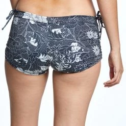 CLOTHING Onzie Side String Yoga Shorts Kyoto Noir