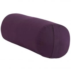Halfmoon Cylindrical Yoga Bolster Aubergine NEW ARRIVALS