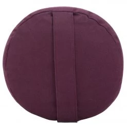 Halfmoon Cylindrical Yoga Bolster Aubergine NEW ARRIVALS