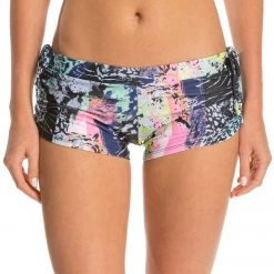 CLOTHING Onzie Side String Yoga Shorts Jungle Fever