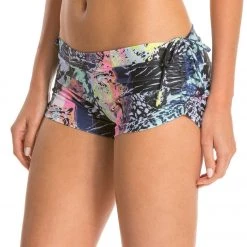 CLOTHING Onzie Side String Yoga Shorts Jungle Fever