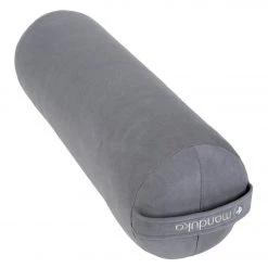 NEW ARRIVALS Manduka Enlight Round Yoga Bolster Thunder