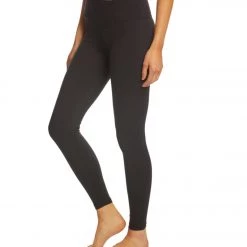 Manduka Essential Long Yoga Leggings Black Jersey CLOTHING