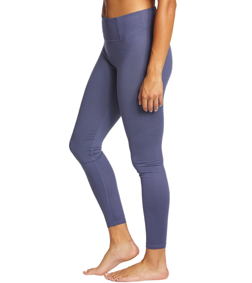 CLOTHING Manduka Essential Long Yoga Leggings Dusk Blue 4 CLOTHING Manduka Essential Long Yoga Leggings Dusk Blue
