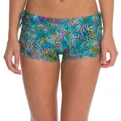 CLOTHING Onzie Side String Yoga Shorts Leo