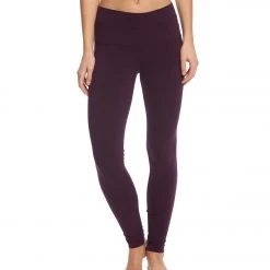 Hard Tail High Waisted Cotton Ankle Yoga Leggings Concord CLOTHING